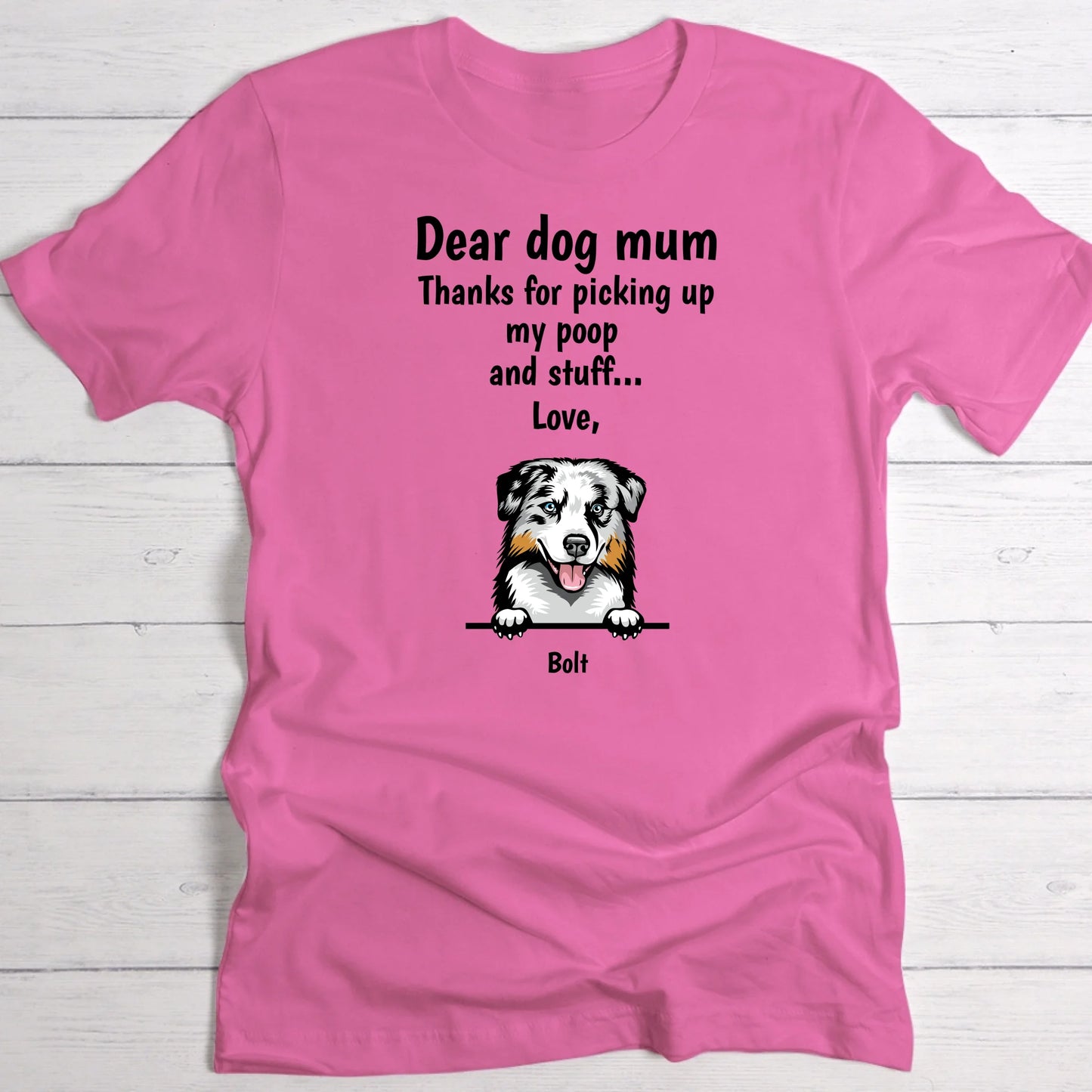 Dog Poop - Personalised T-Shirt