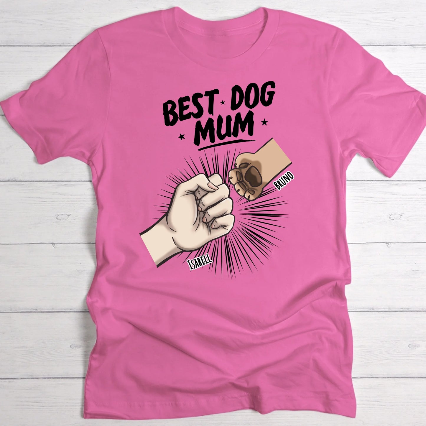 Best pet parents - Personalised T-Shirt