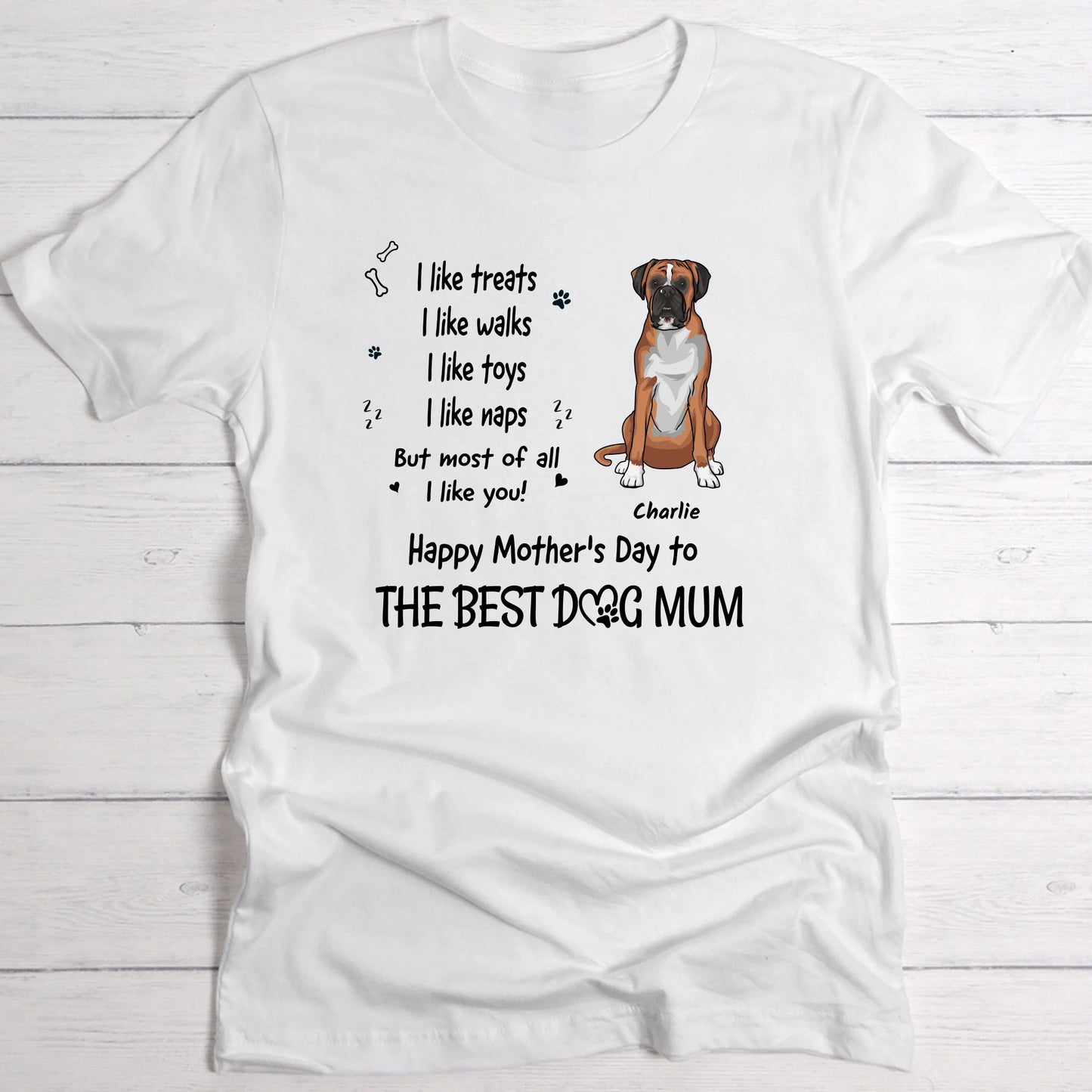 I like you the most - Personalised T-Shirt