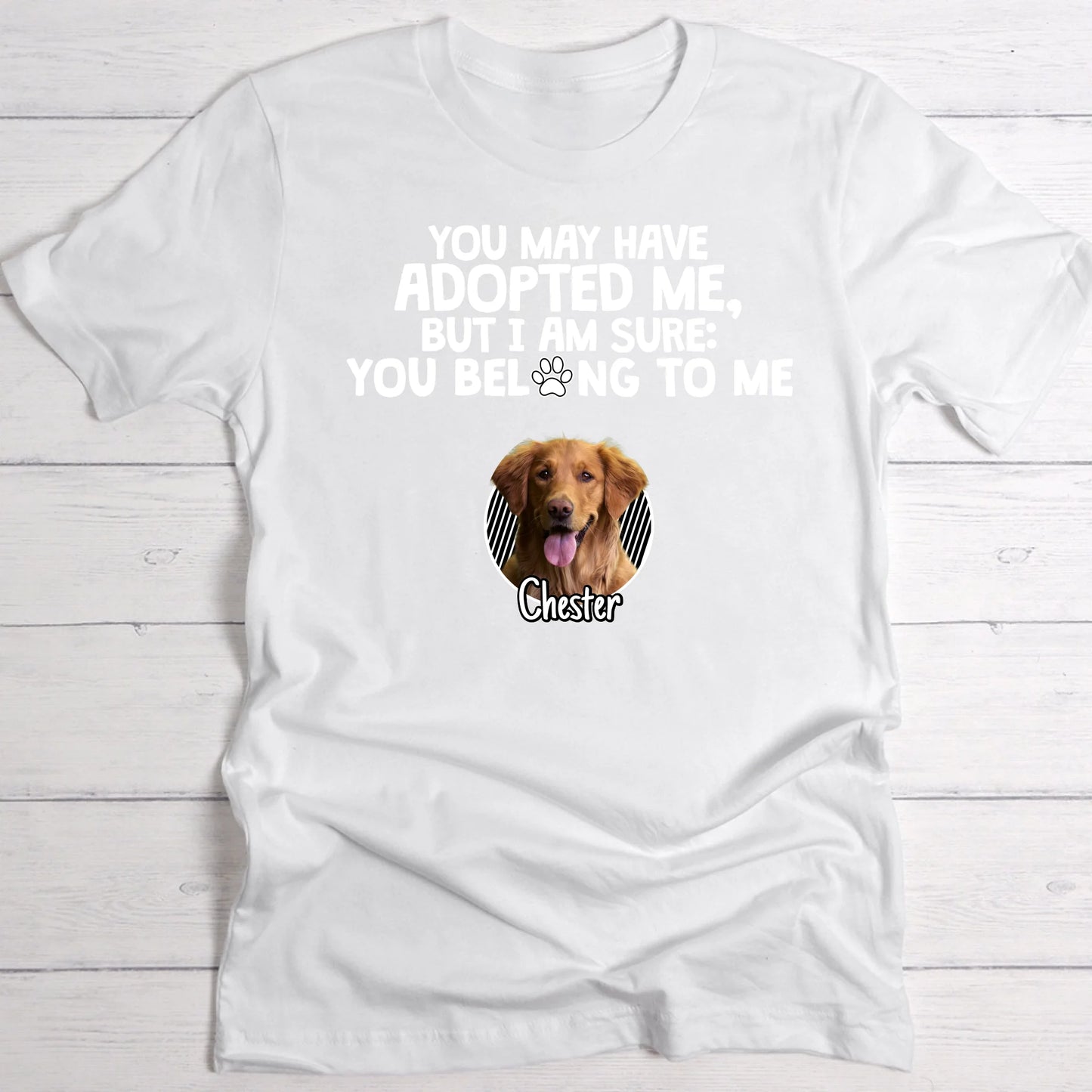 Adopted - Personalised T-Shirt