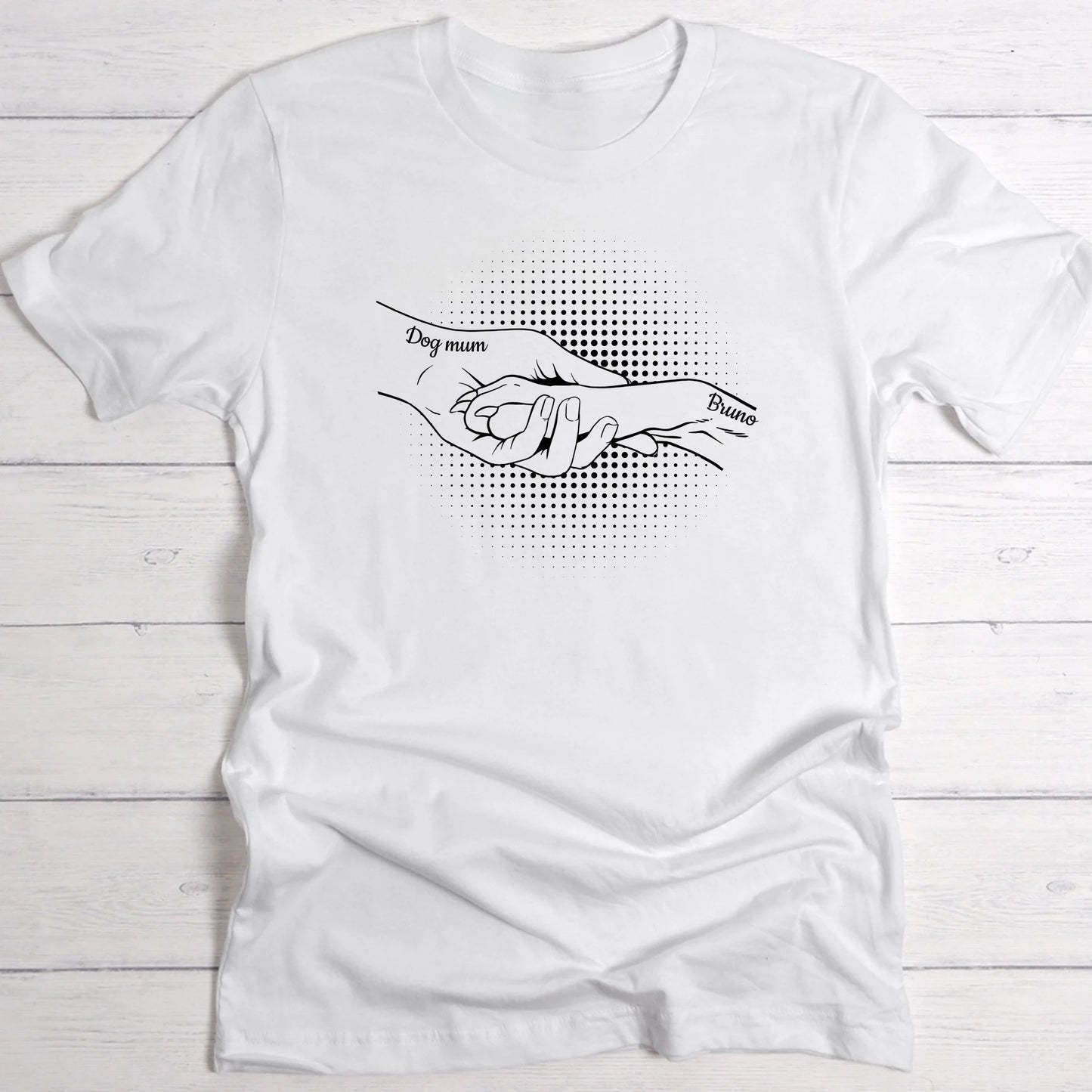 Hand and Paw - Personalised T-Shirt
