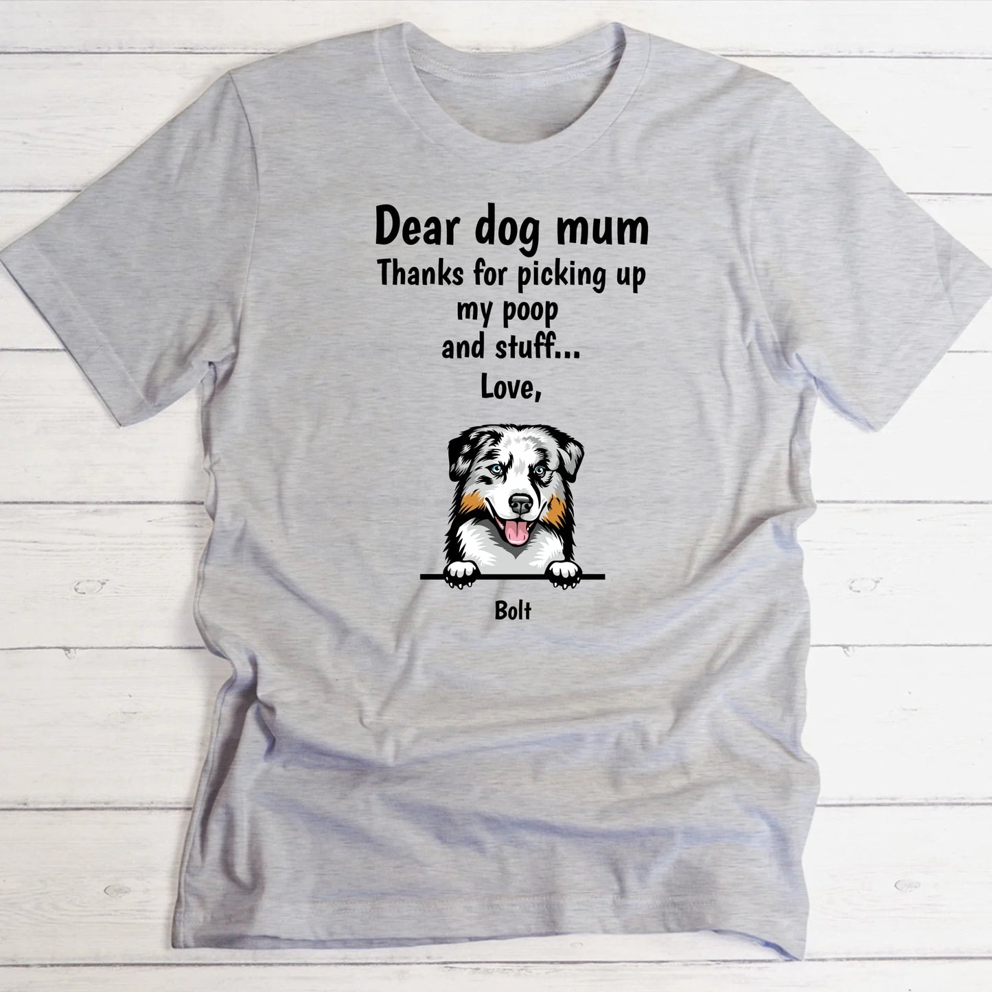Dog Poop - Personalised T-Shirt