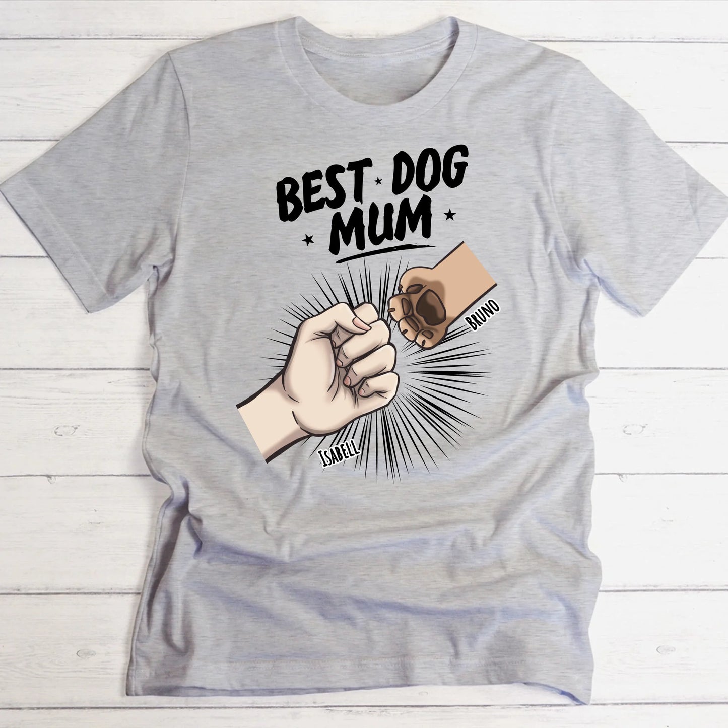 Best pet parents - Personalised T-Shirt