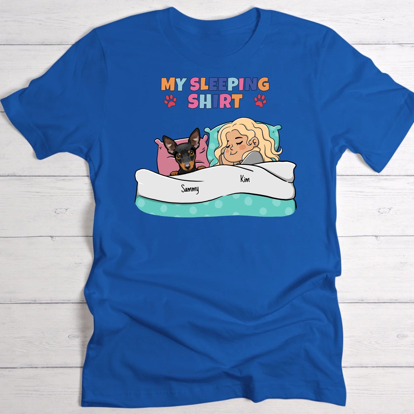 My sleeping shirt - Personalised T-shirt