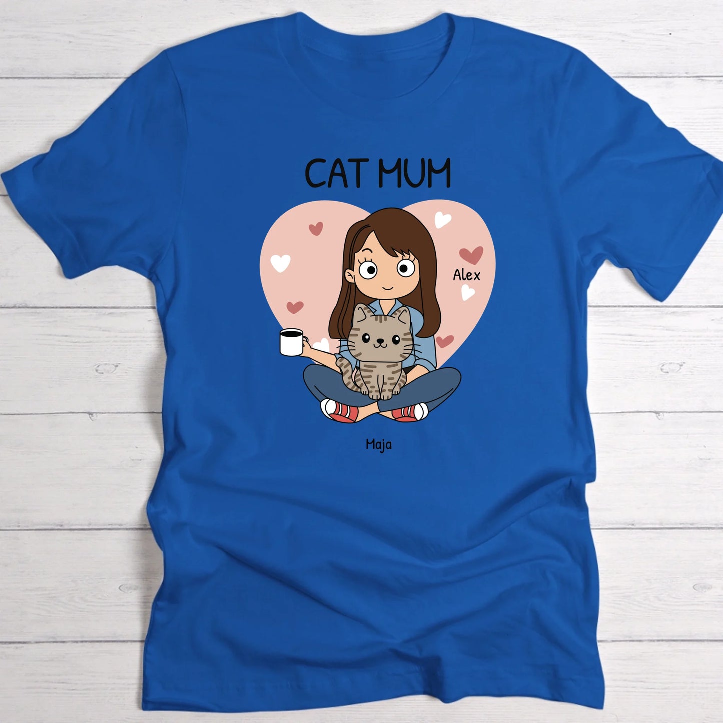 Pet parent - Personalised T-Shirt (Comic Style)