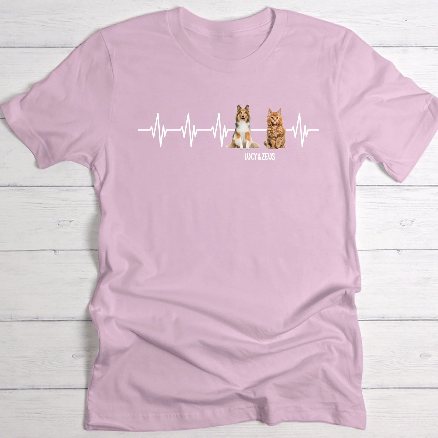 Heartbeat - Personalised T-shirt
