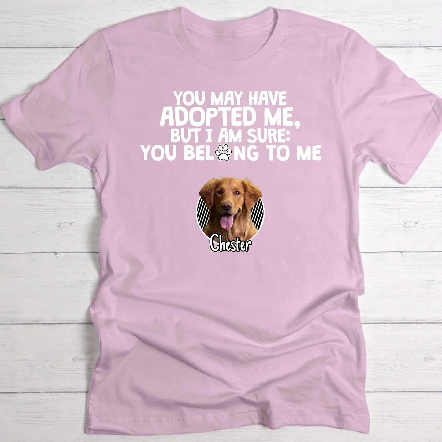 Adopted - Personalised T-Shirt