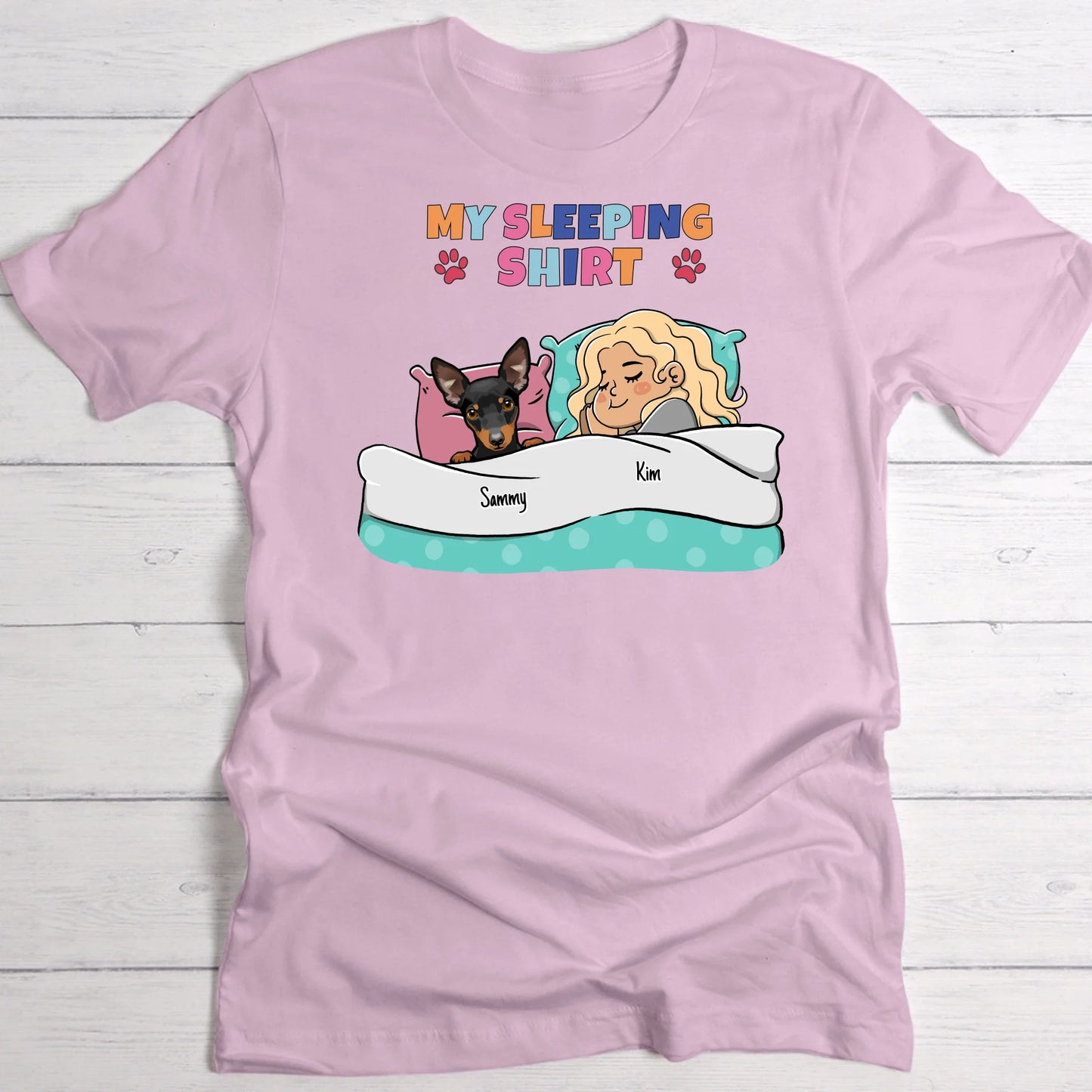 My sleeping shirt - Personalised T-shirt