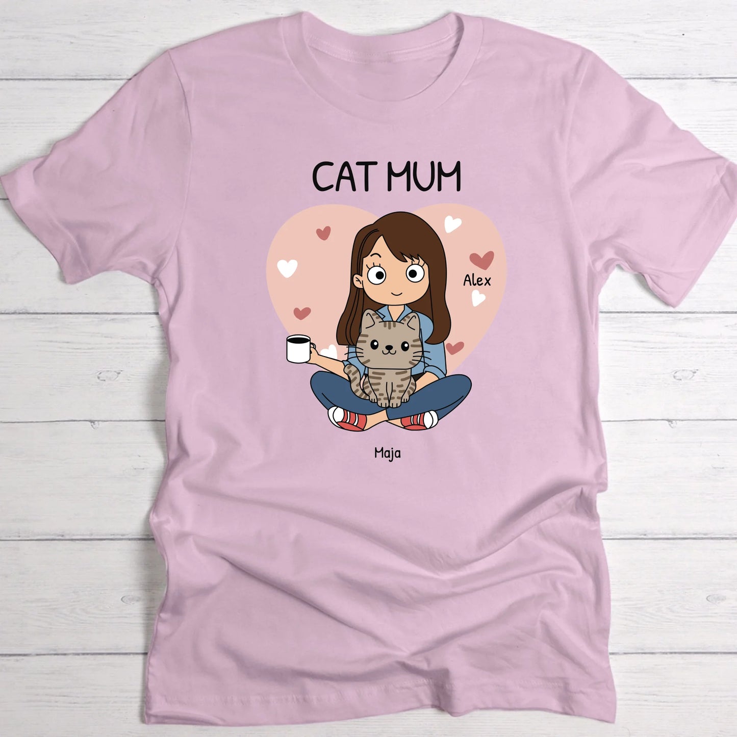 Pet parent - Personalised T-Shirt (Comic Style)