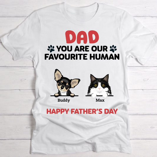 Favourite Human - Personalised T-Shirt