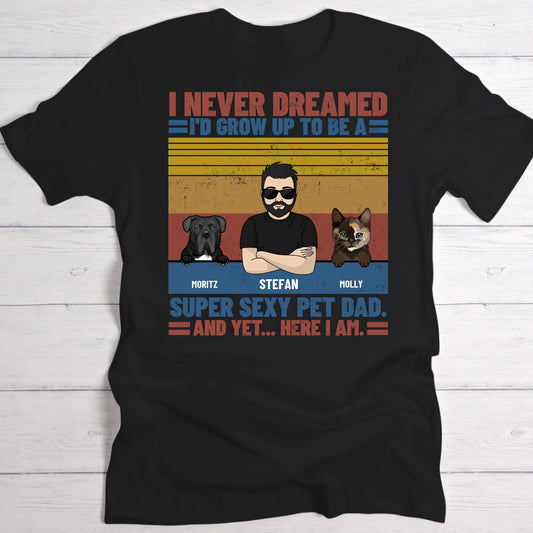 The ultimate pet dad - Personalised T-Shirt