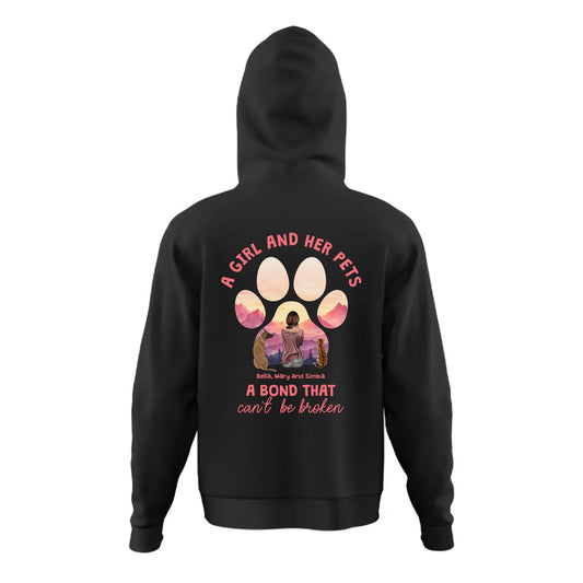 Unbreakable bond - Personalised Hoodie