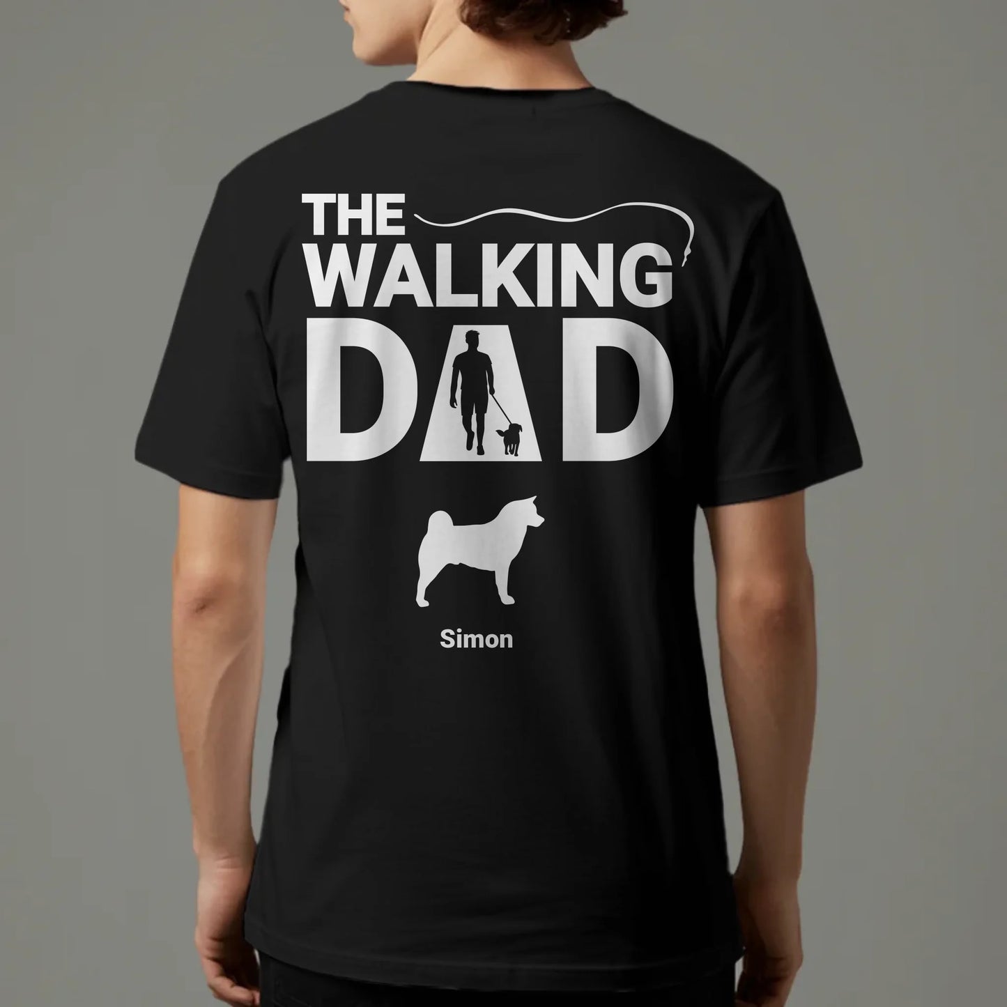 The Walking Dad - Personalised T-Shirt