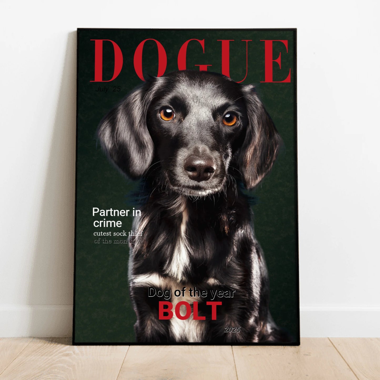 Dogue - Personalised Poster