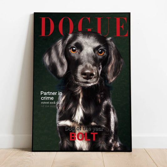 Dogue - Personalised Poster