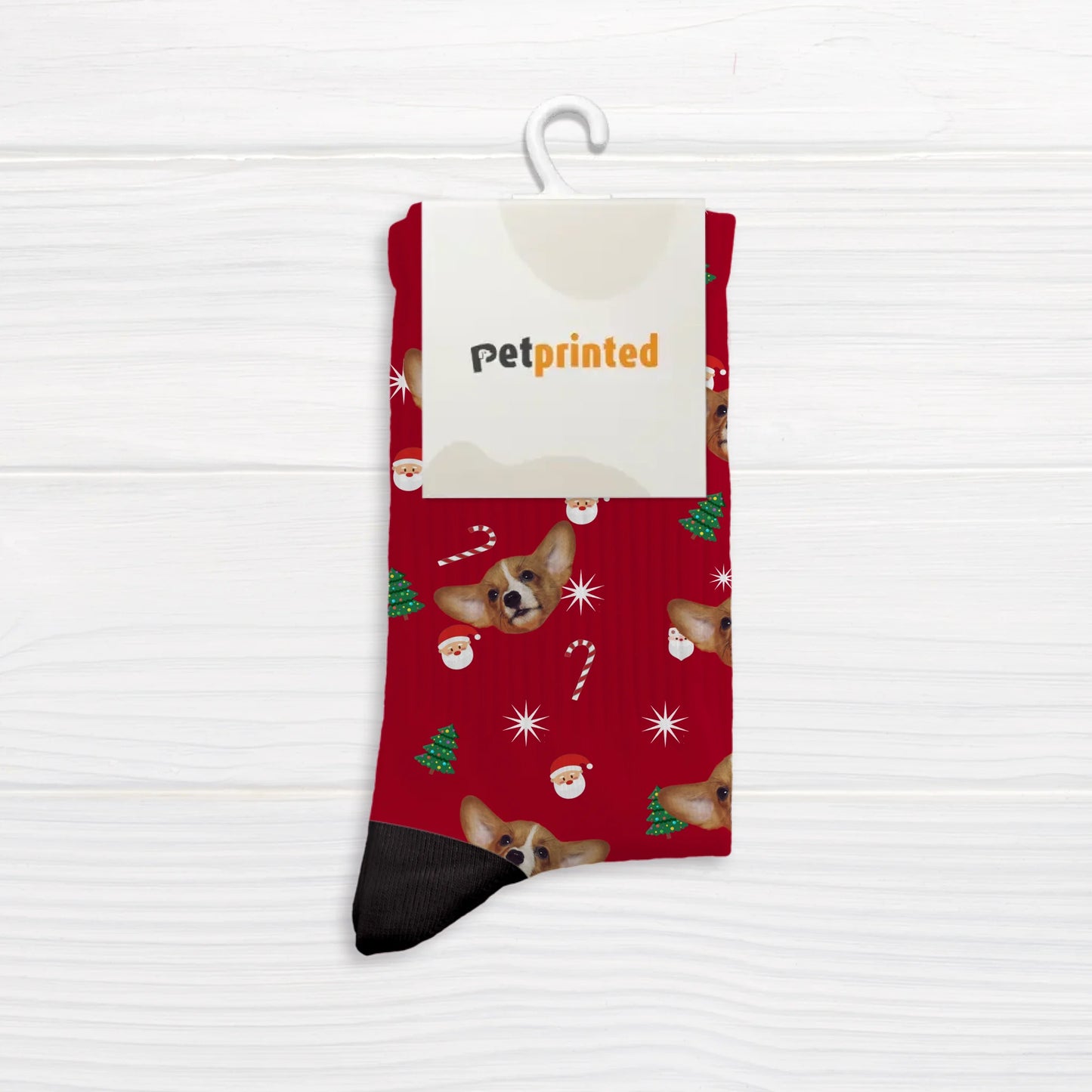 Your photo (Christmas Edition) - Personalised Socks