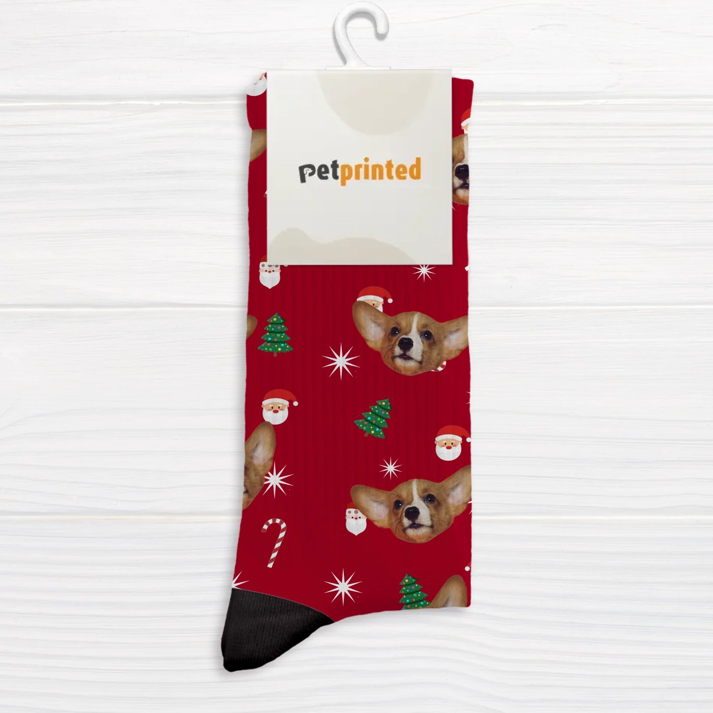 Your photo (Christmas Edition) - Personalised Socks