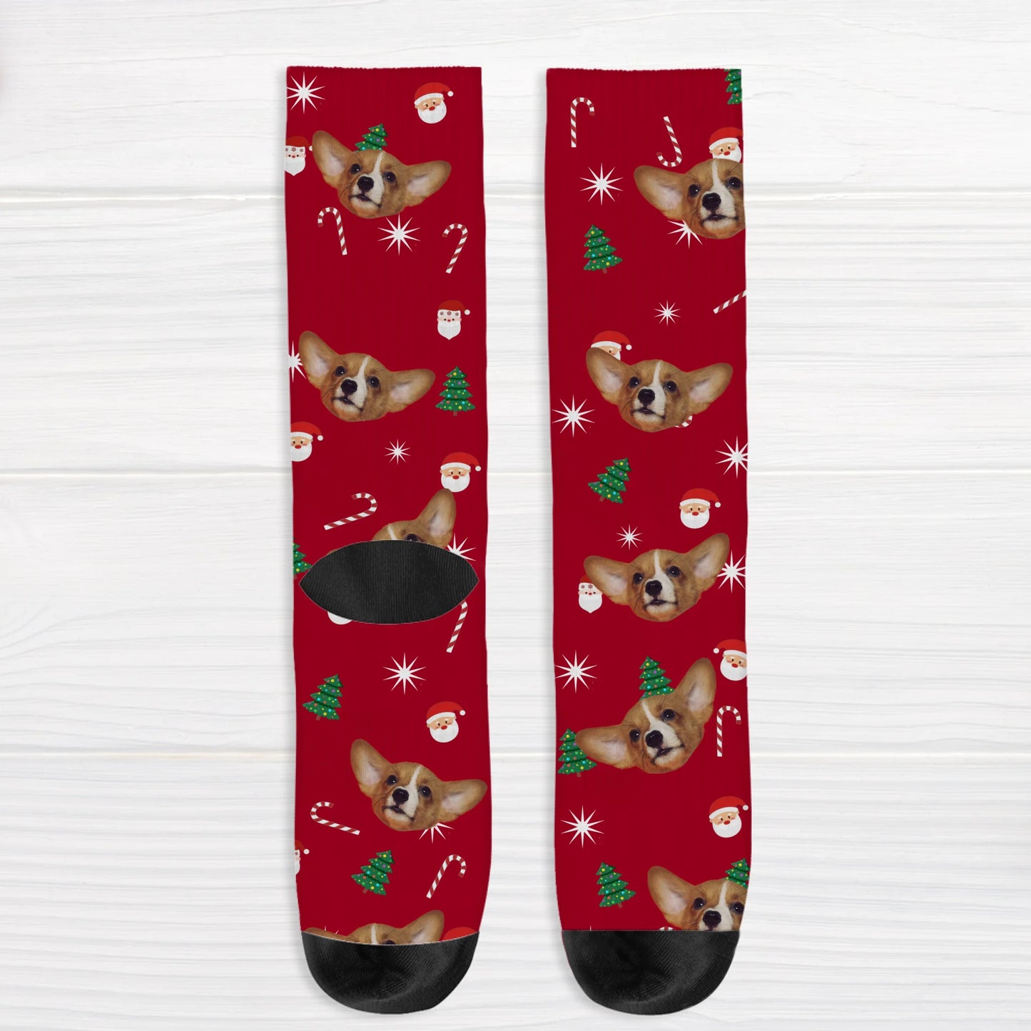 Your photo (Christmas Edition) - Personalised Socks