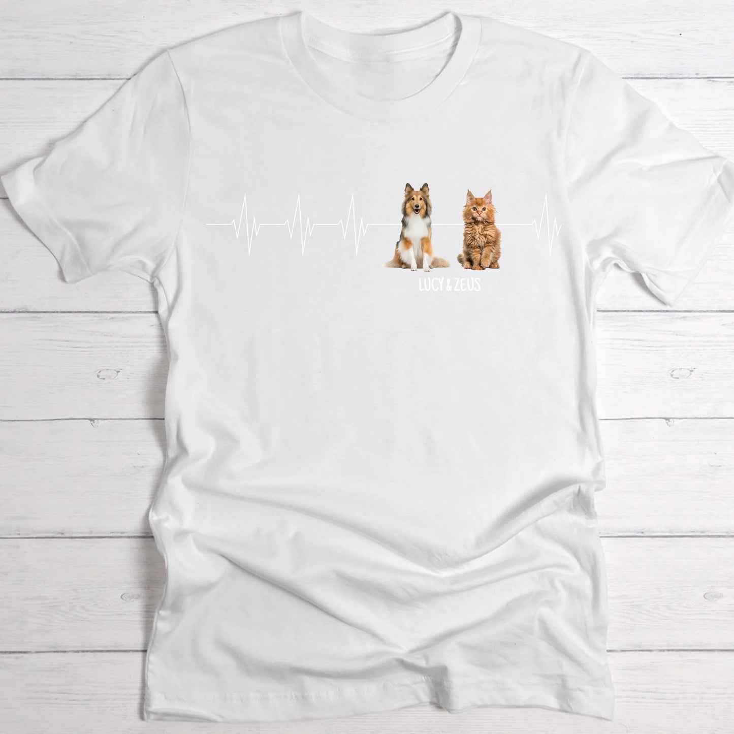 Heartbeat - Personalised T-shirt