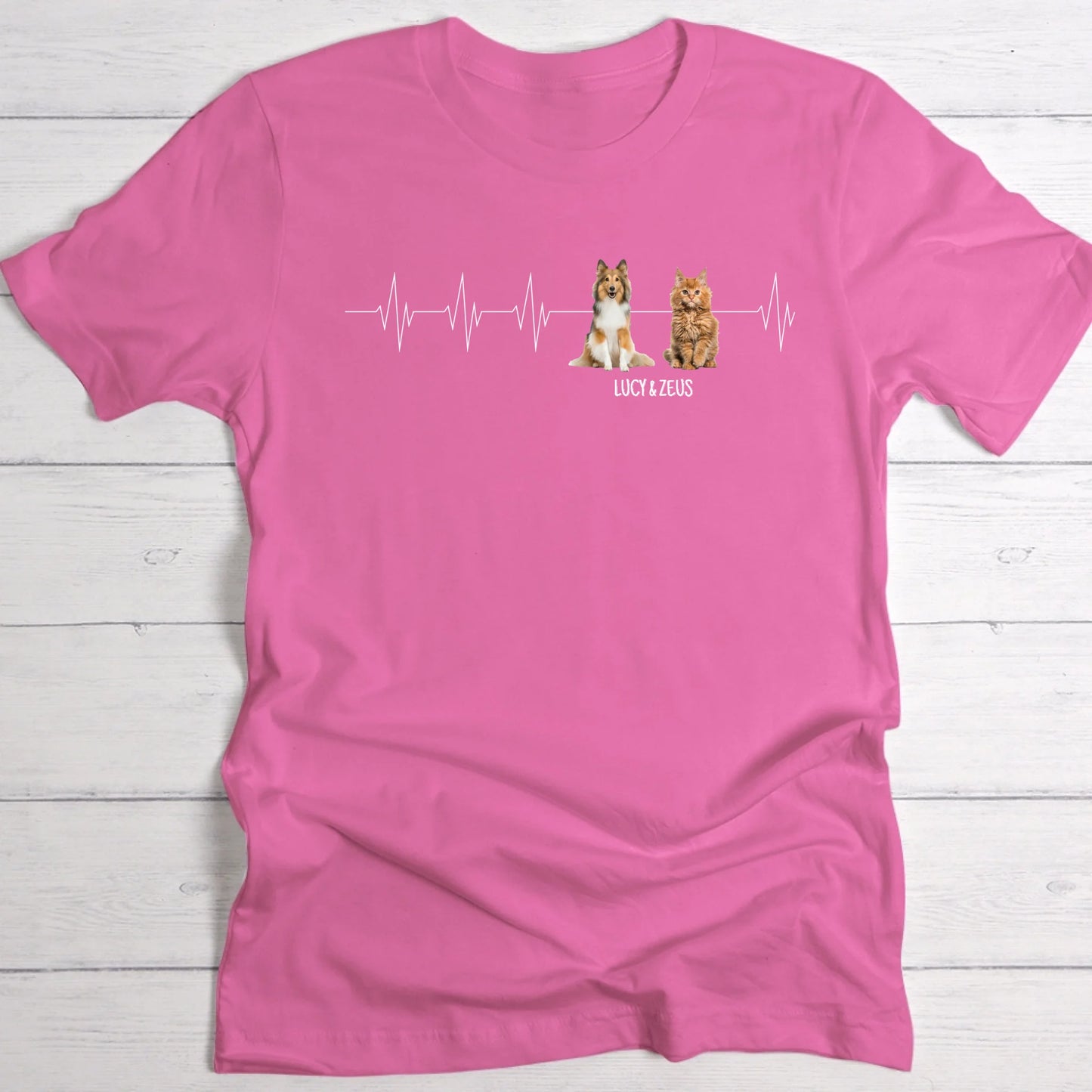 Heartbeat - Personalised T-shirt