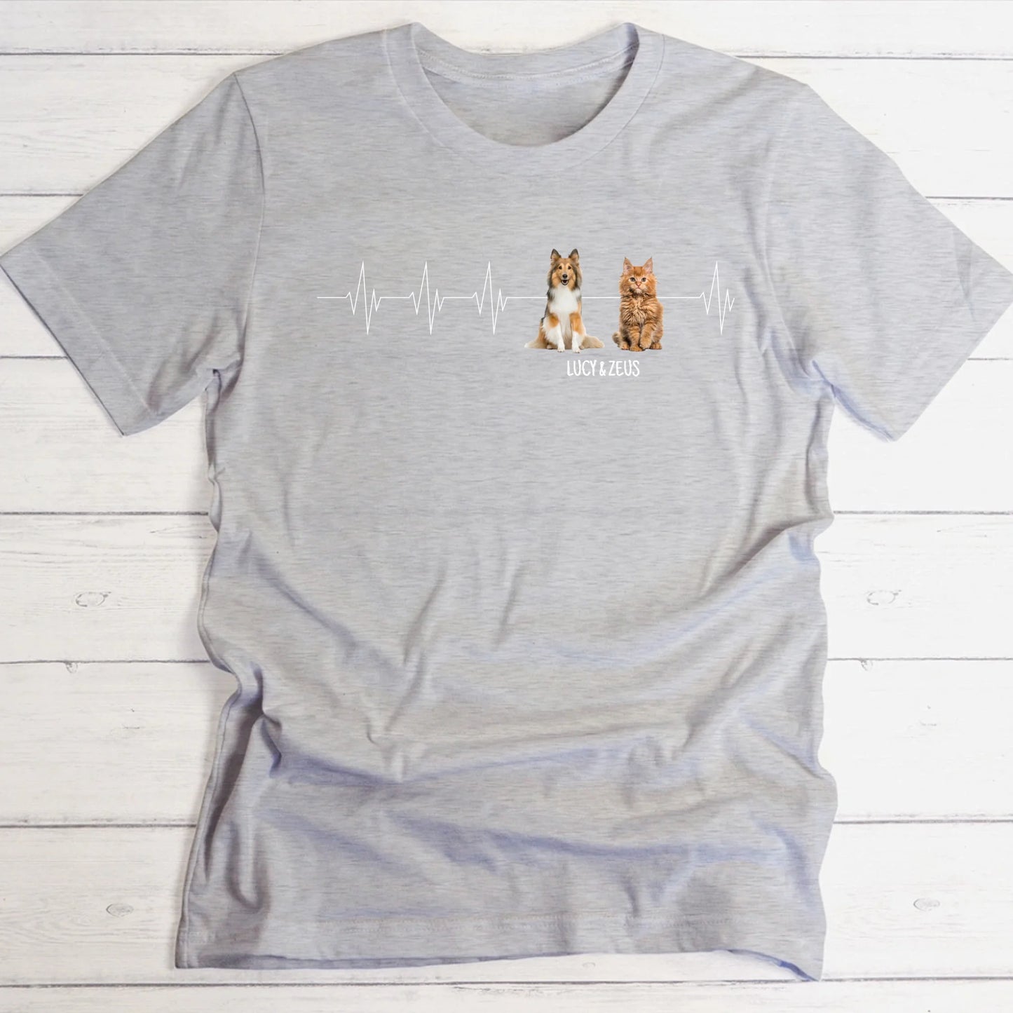 Heartbeat - Personalised T-shirt