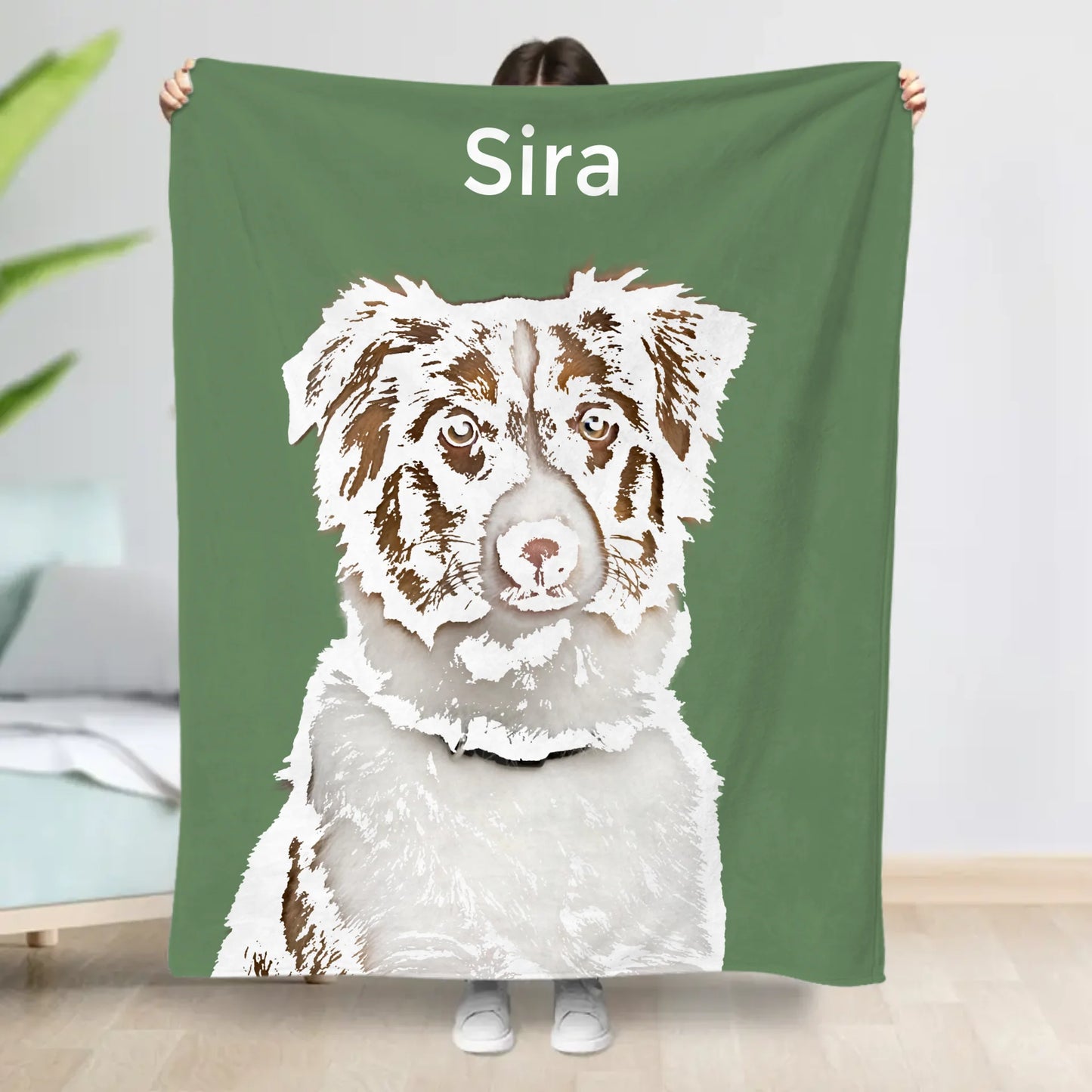 Pet portrait - Personalised Blanket