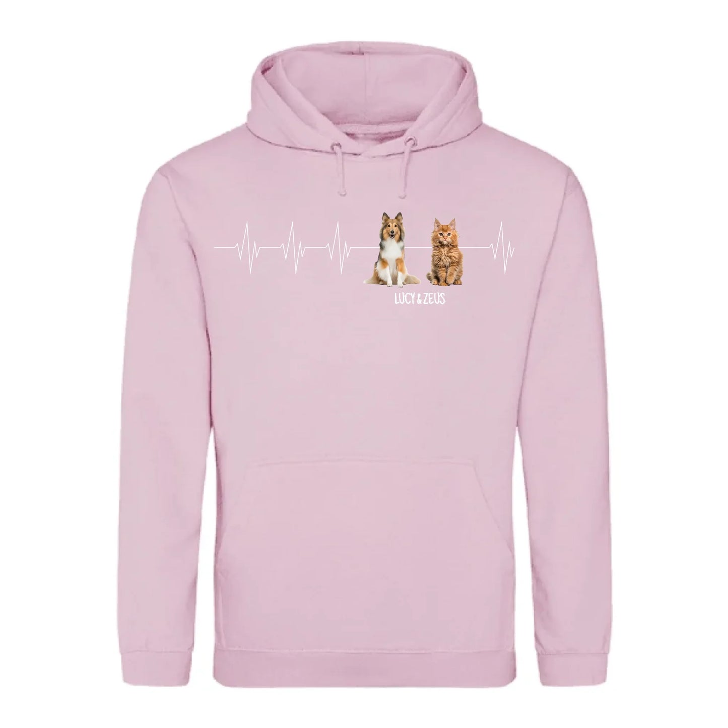 Heartbeat - Personalised Hoodie