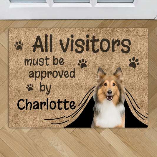 Visit approved - Personalised Doormat