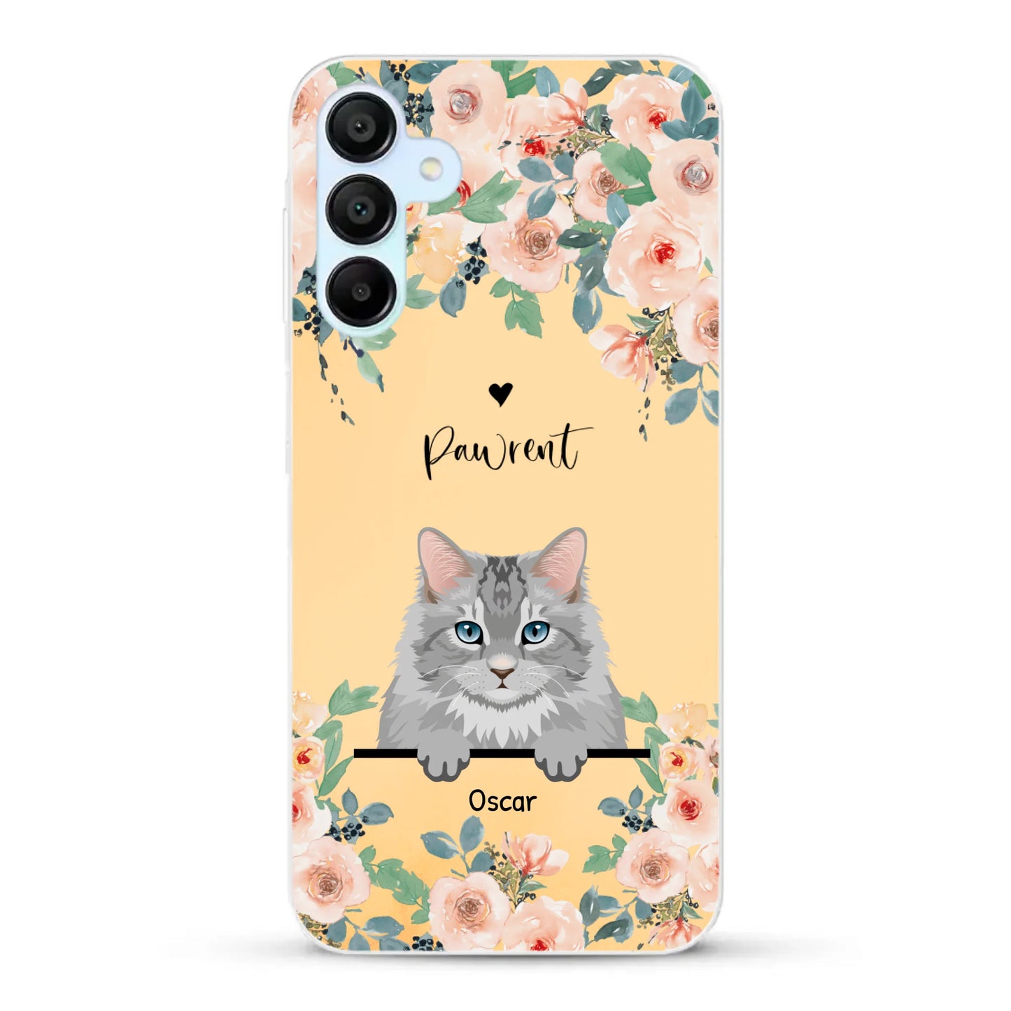 Peeking pets - Personalised Phone Case