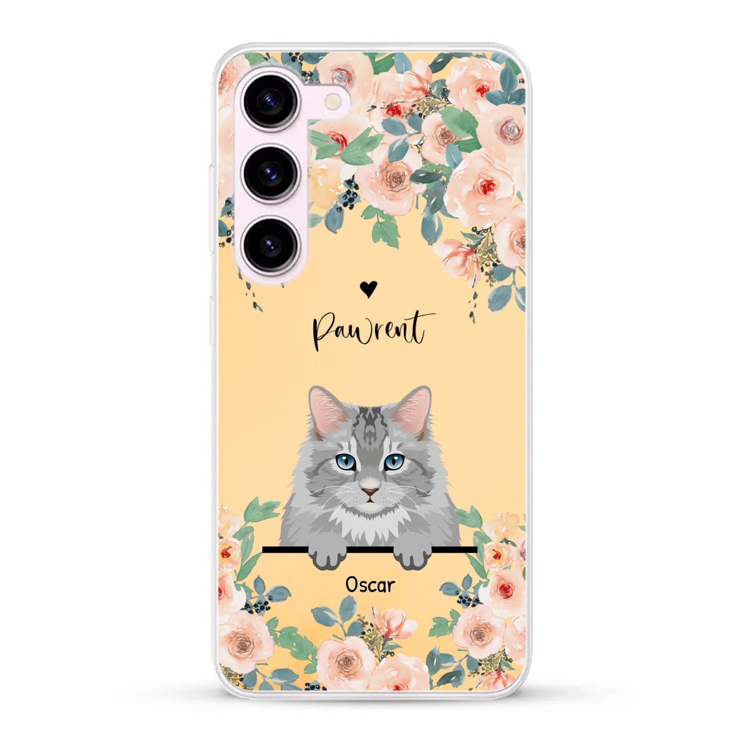 Peeking pets - Personalised Phone Case