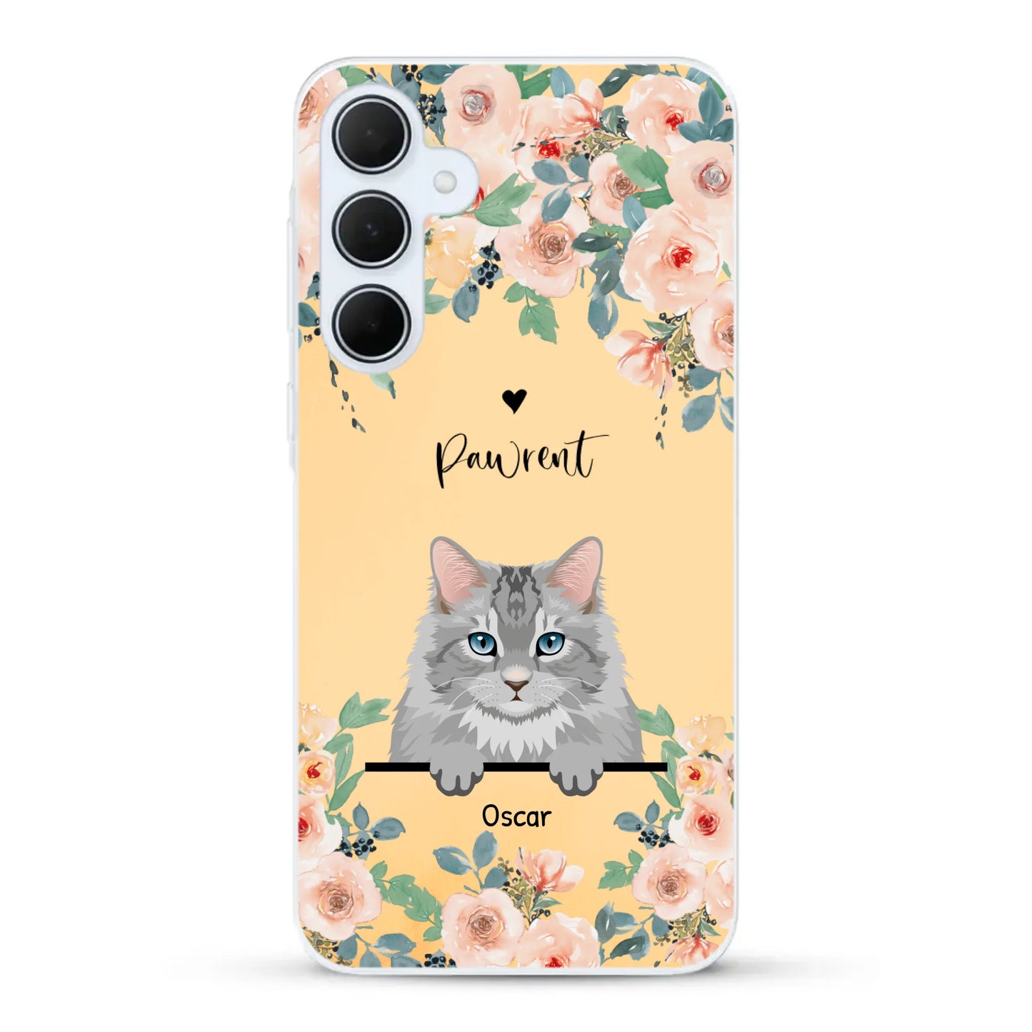 Peeking pets - Personalised Phone Case
