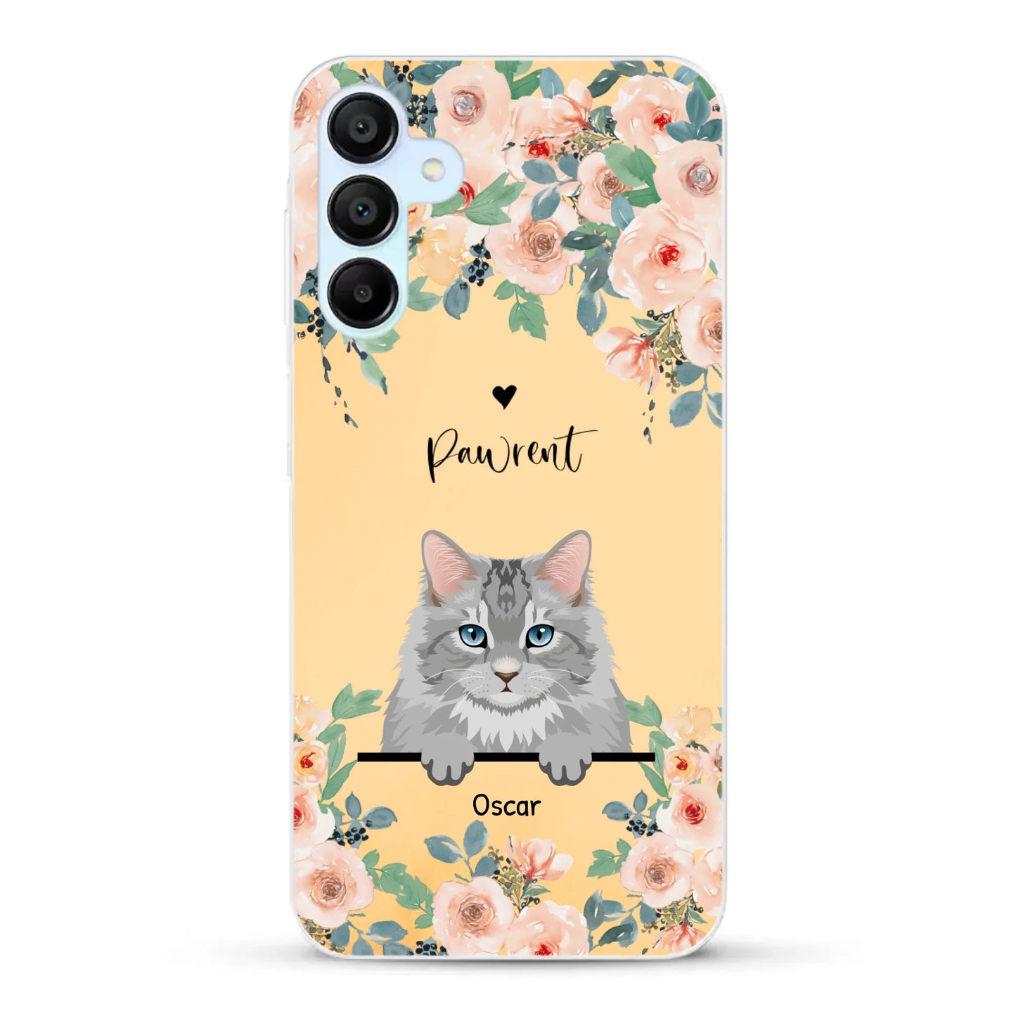 Peeking pets - Personalised Phone Case