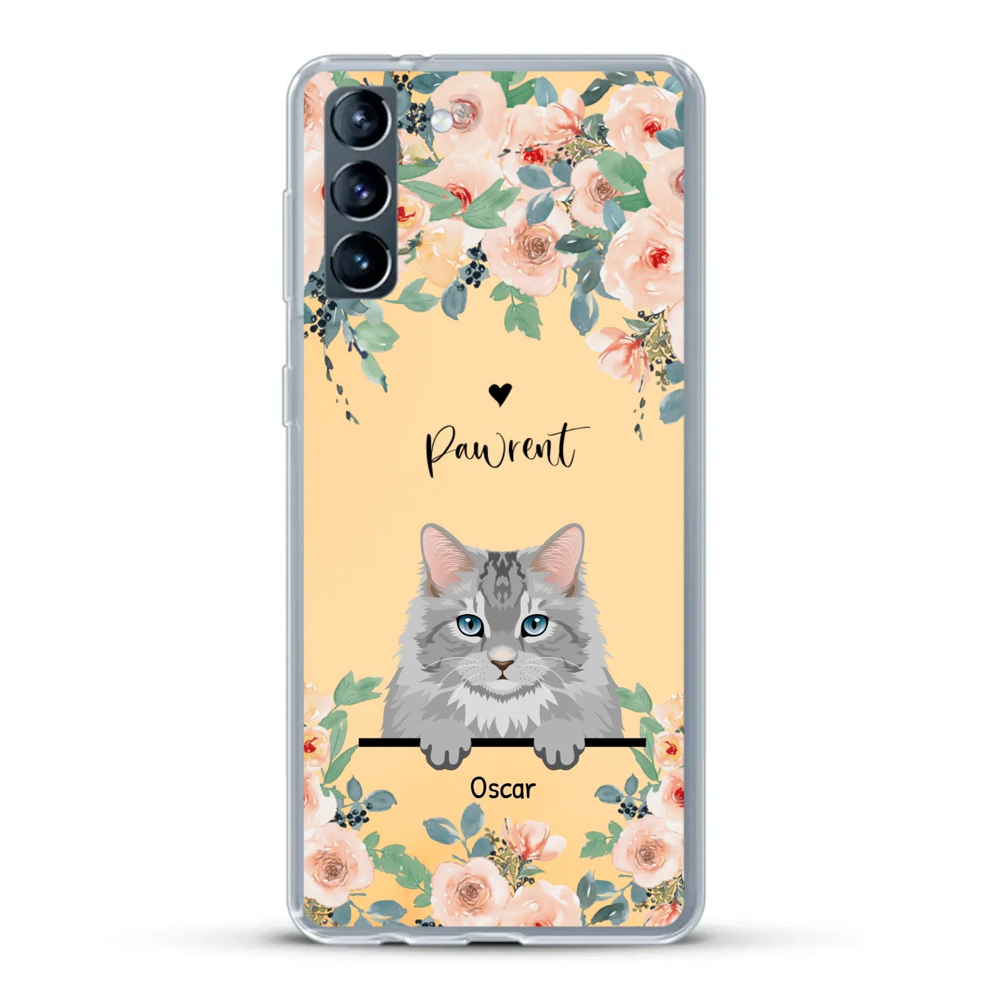 Peeking pets - Personalised Phone Case