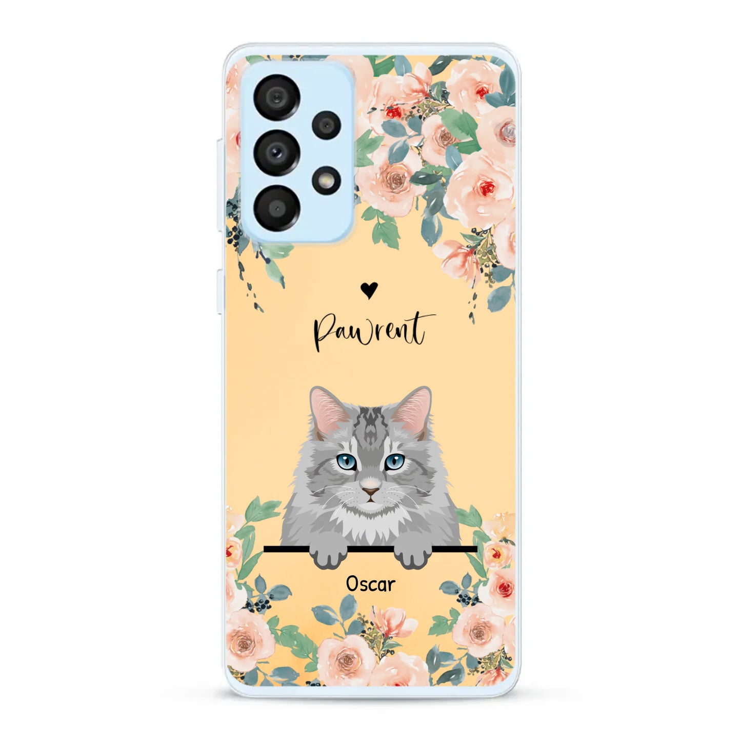 Peeking pets - Personalised Phone Case