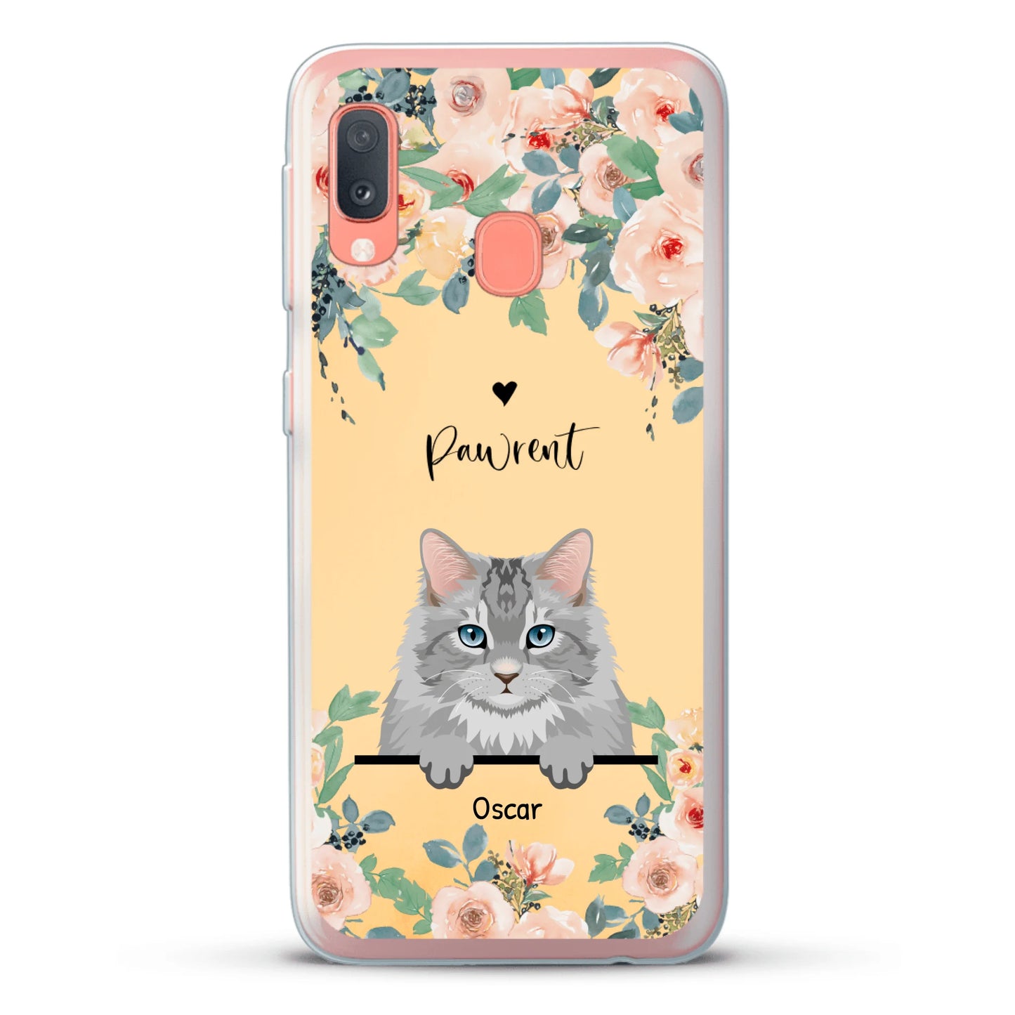Peeking pets - Personalised Phone Case