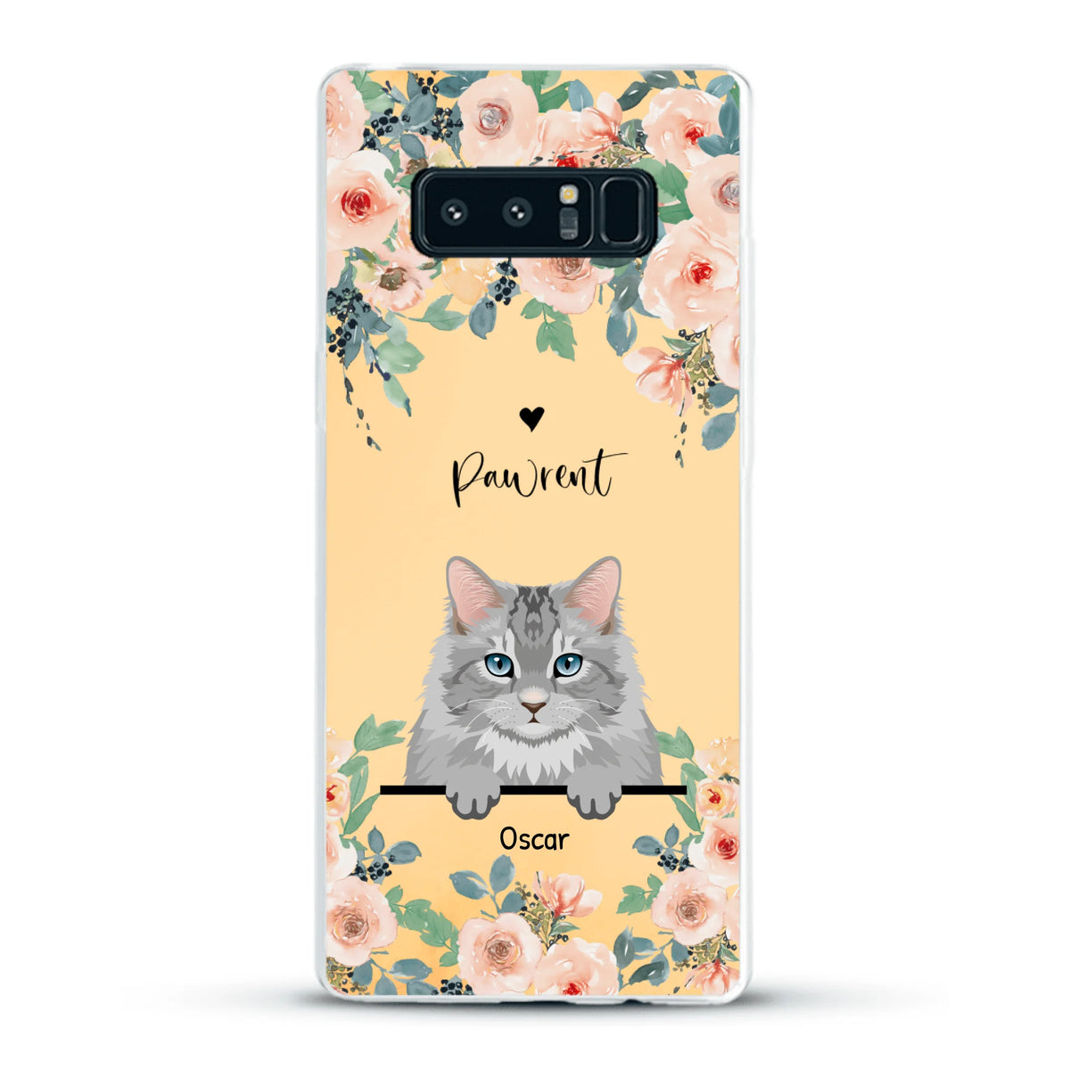 Personalised Phone Case - Peeking pets