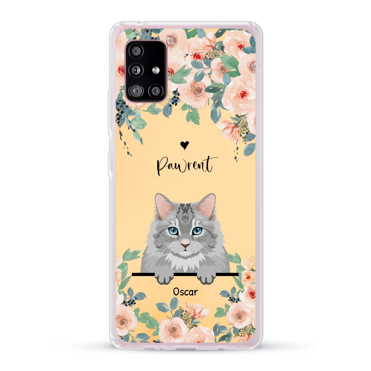 Peeking pets - Personalised Phone Case