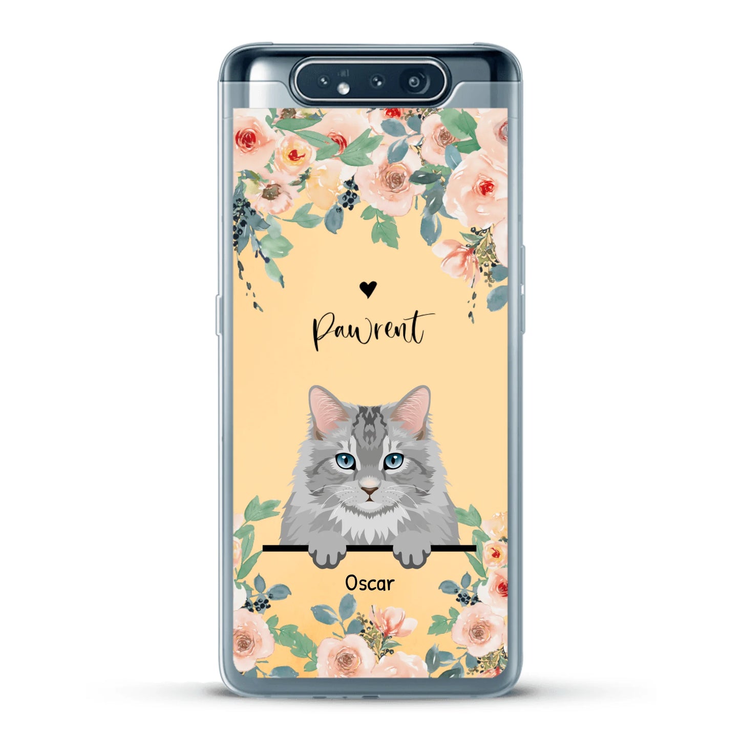 Peeking pets - Personalised Phone Case