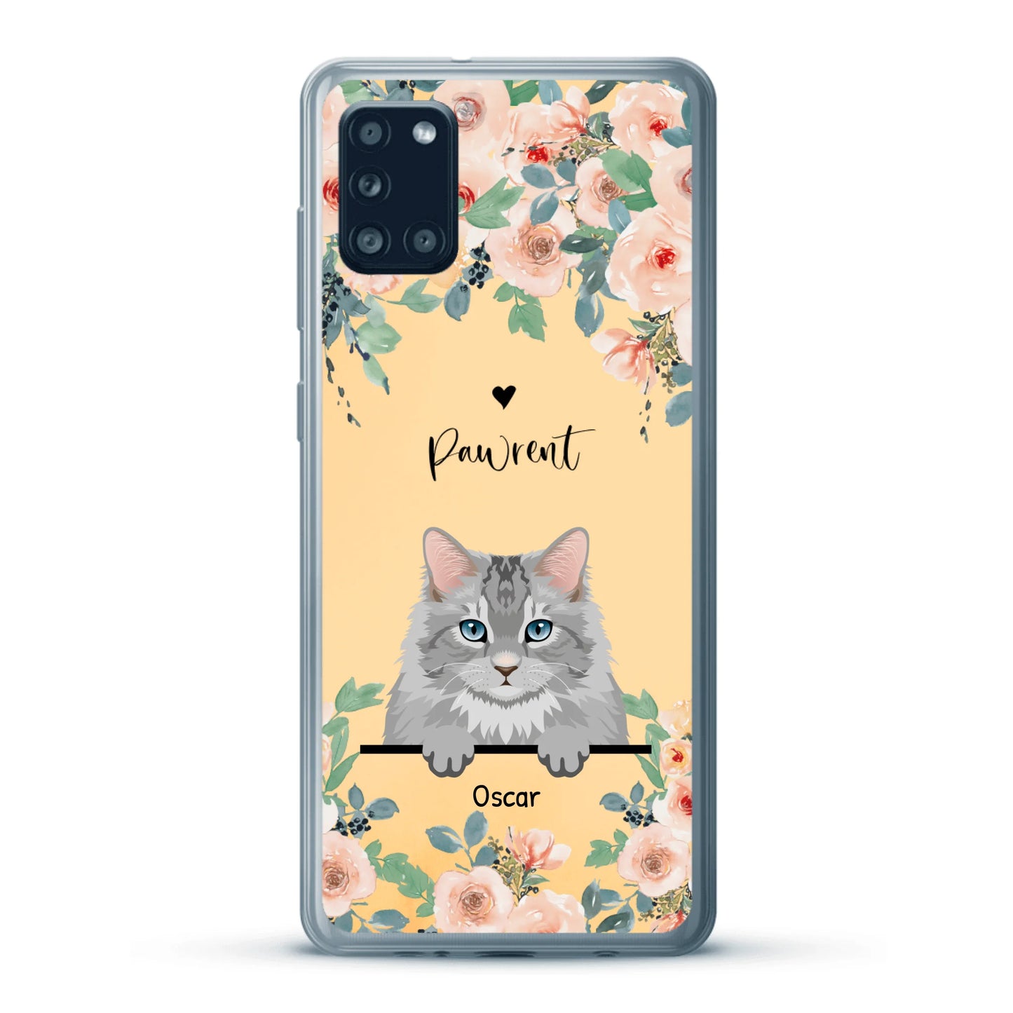 Peeking pets - Personalised Phone Case