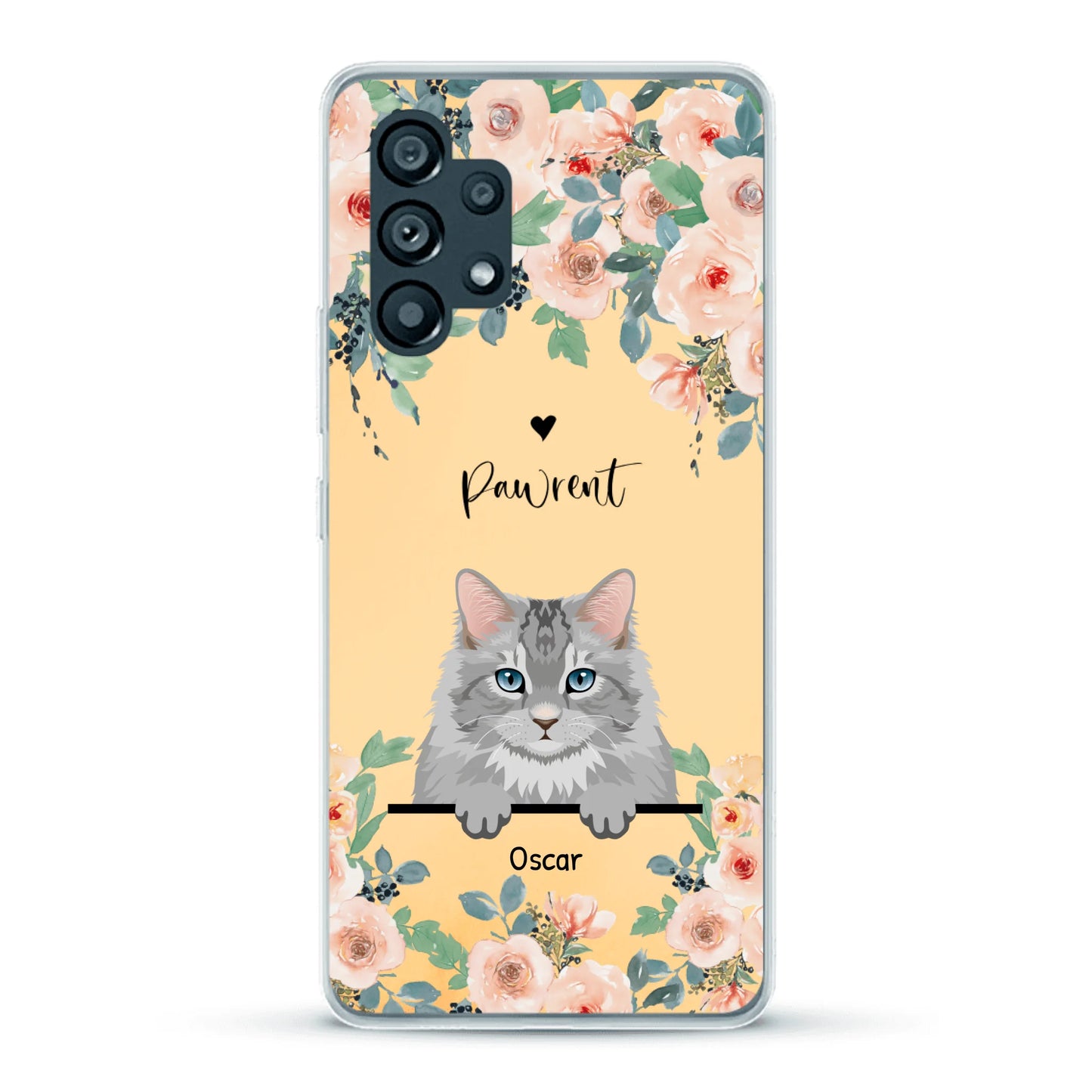 Peeking pets - Personalised Phone Case