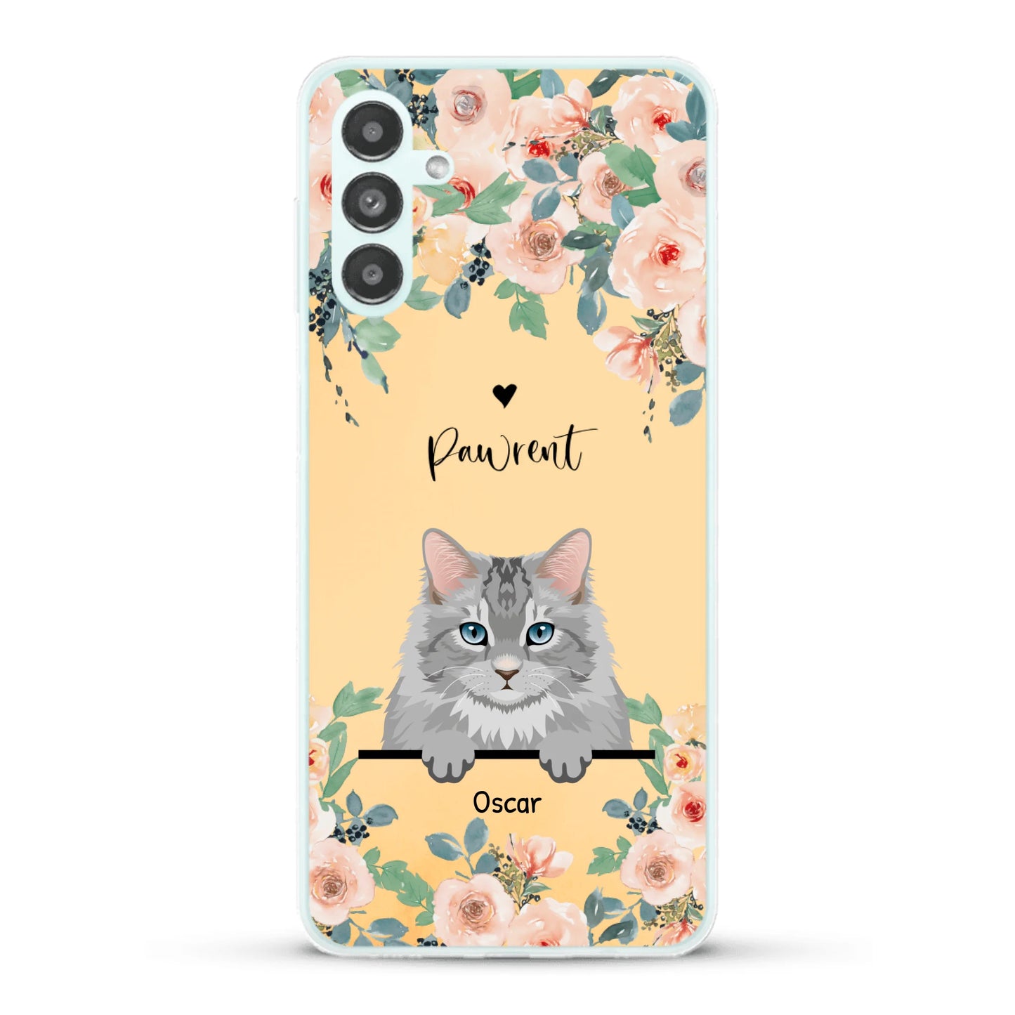 Peeking pets - Personalised Phone Case
