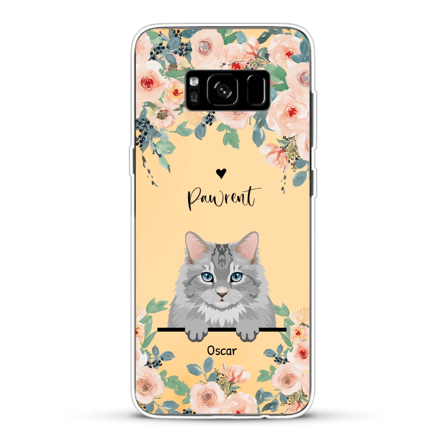 Peeking pets - Personalised Phone Case