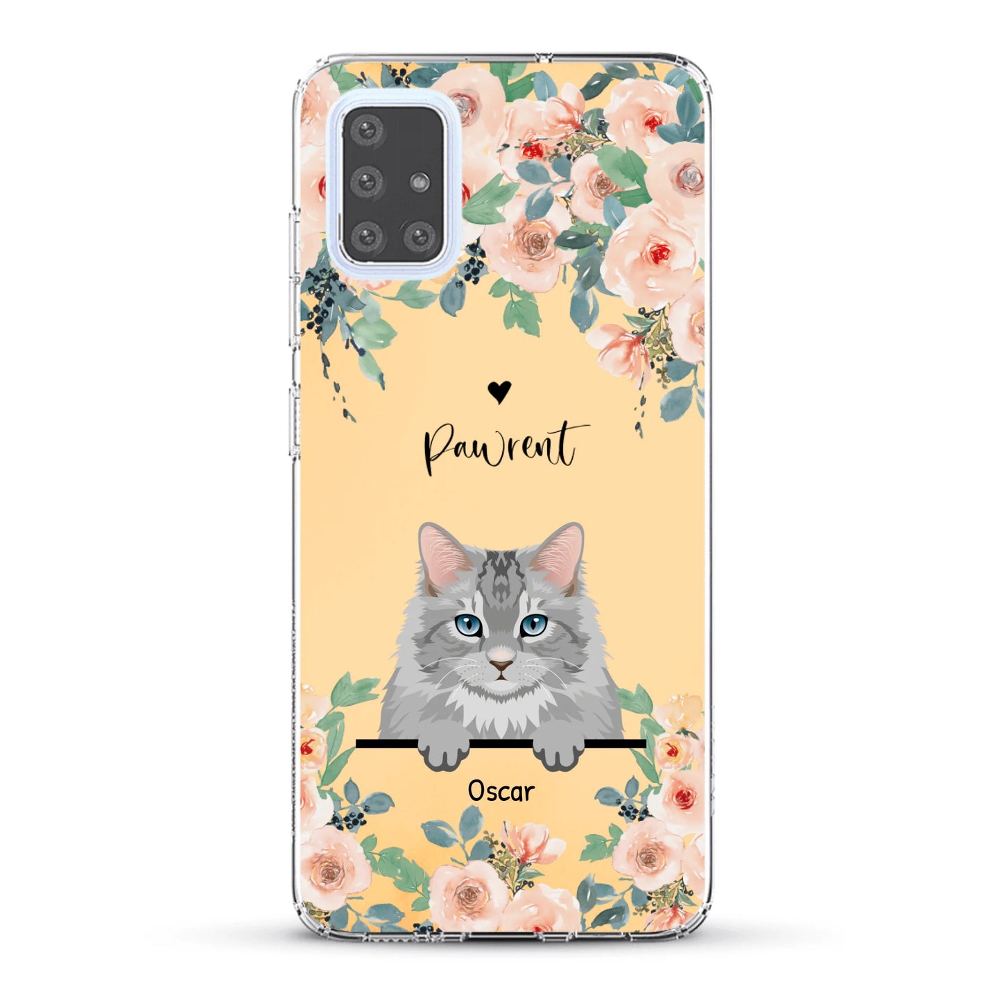 Peeking pets - Personalised Phone Case