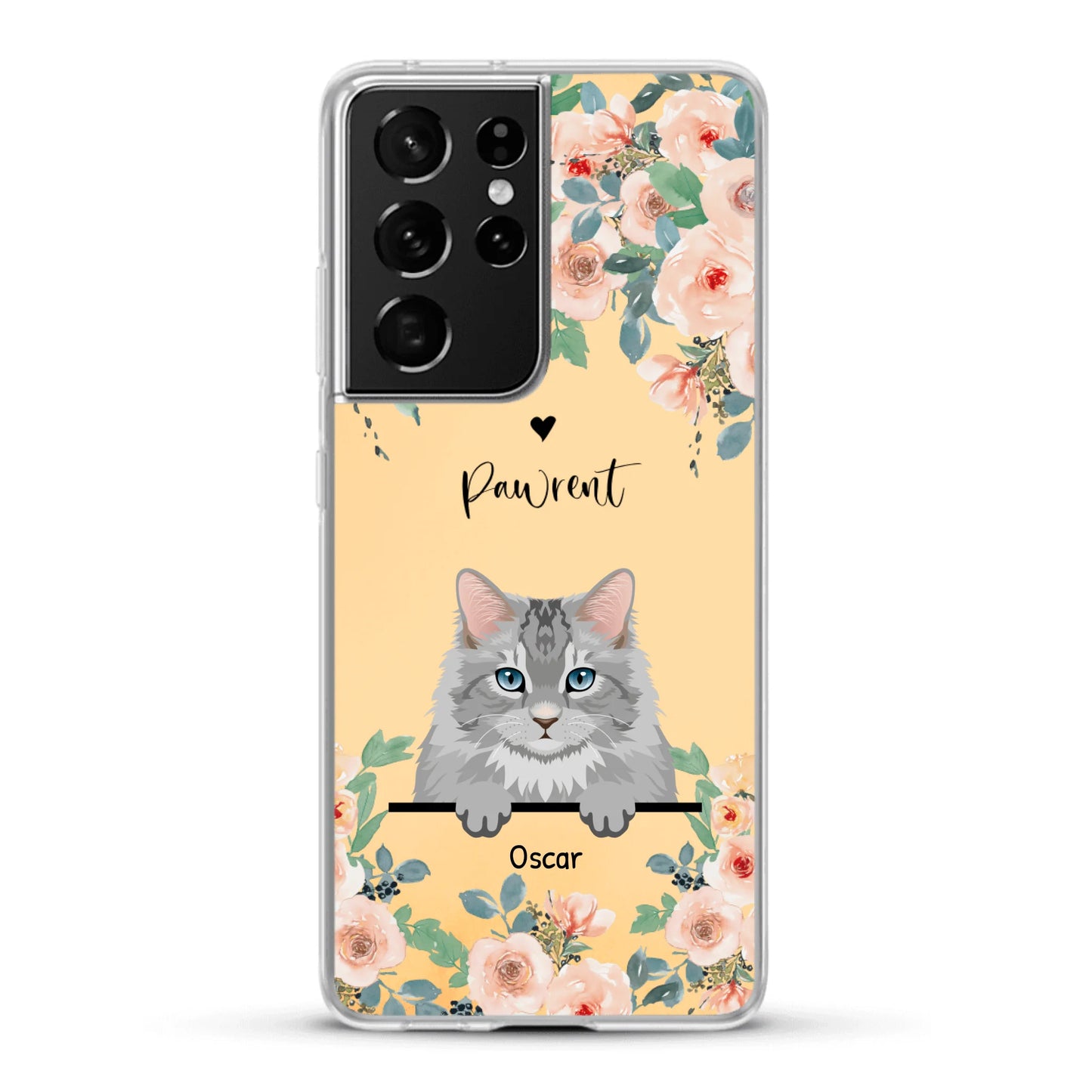 Peeking pets - Personalised Phone Case