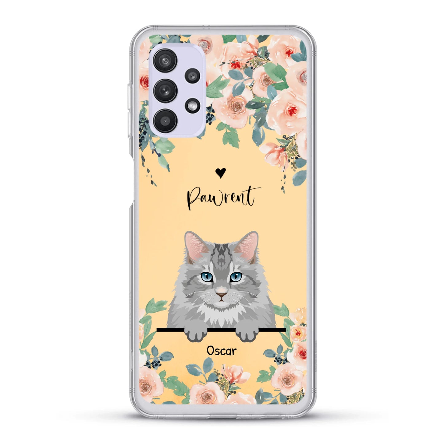 Peeking pets - Personalised Phone Case
