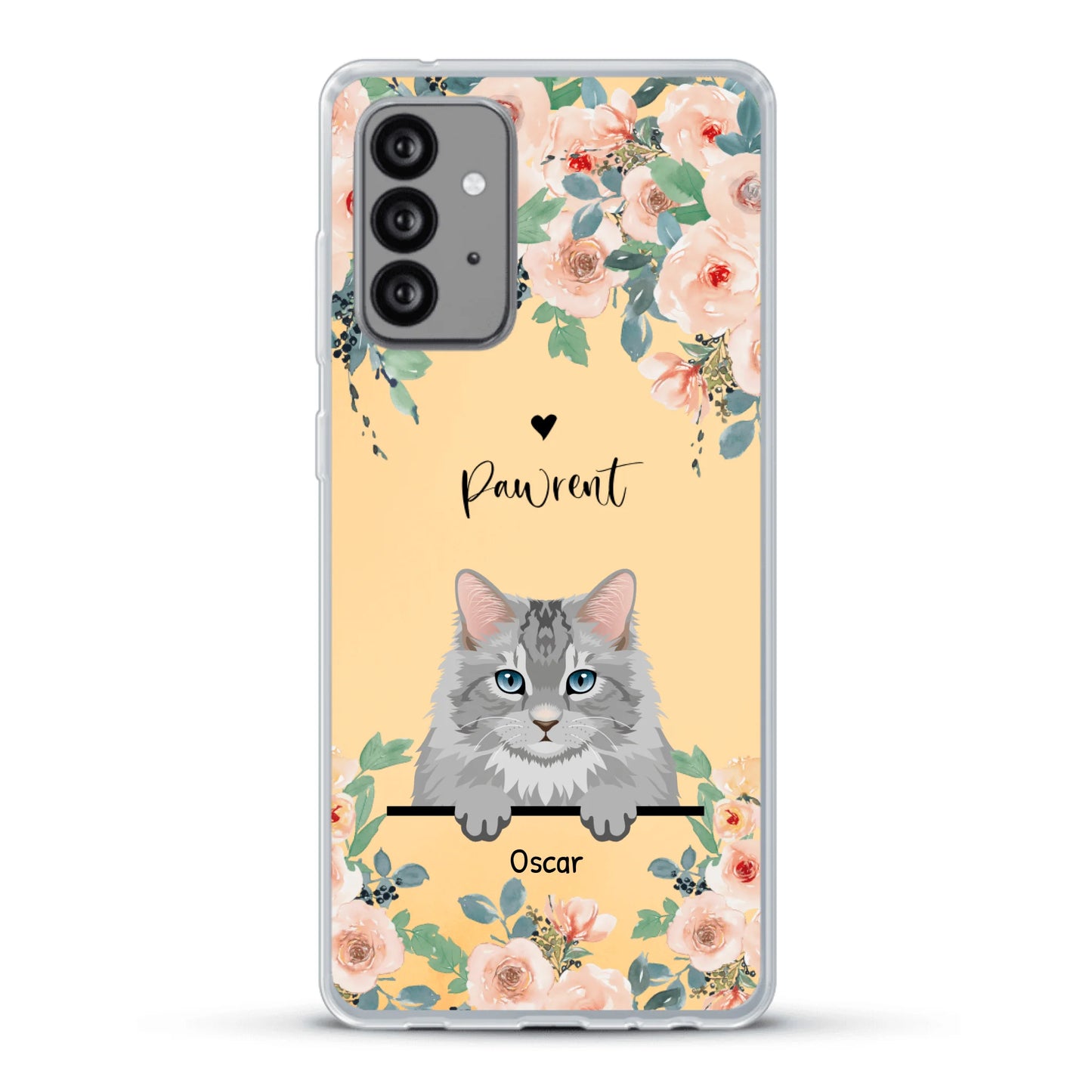 Peeking pets - Personalised Phone Case