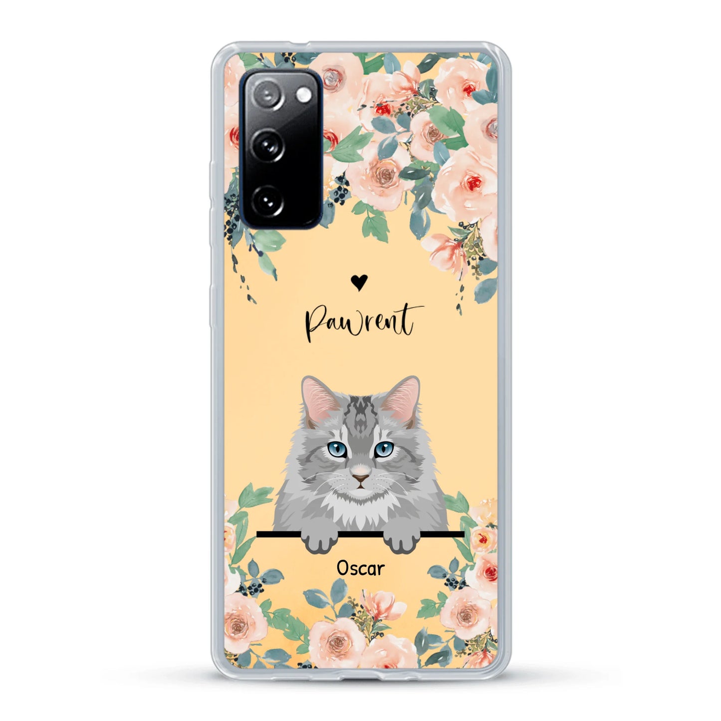 Peeking pets - Personalised Phone Case