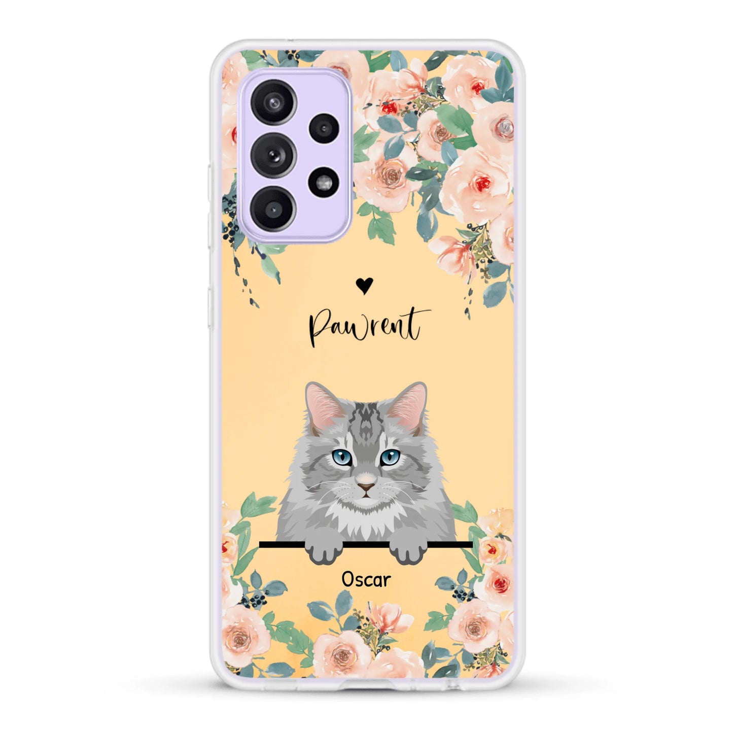 Peeking pets - Personalised Phone Case