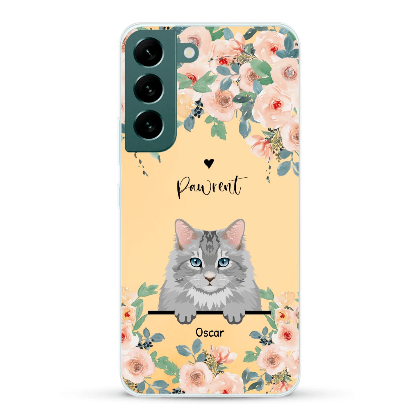 Peeking pets - Personalised Phone Case