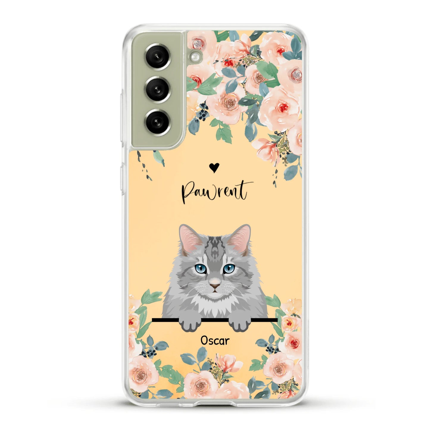 Peeking pets - Personalised Phone Case